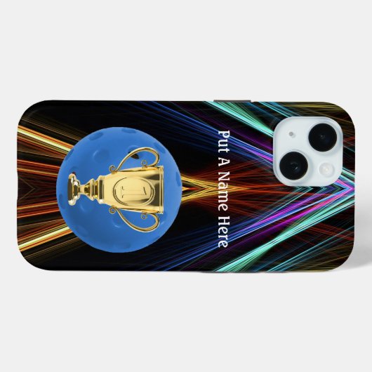 Pickleball Player/Fan personalize Case-Mate iPhone Case (Achterkant (horizontaal))