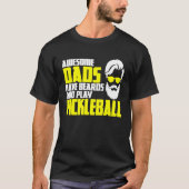 Pickleball Player Gezegde Outfit Vaderdag Pickl T-shirt (Voorkant)