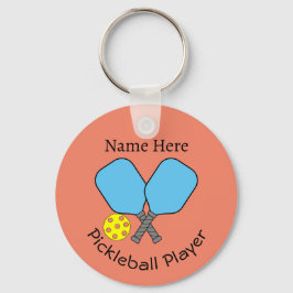 Pickleball Player Key Ring Sleutelhanger