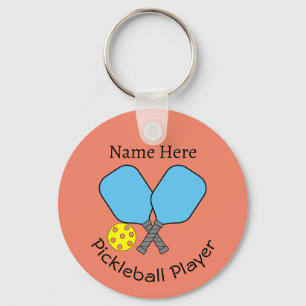 Pickleball Player Key Ring Sleutelhanger