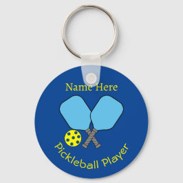 Pickleball Player Key Ring Sleutelhanger