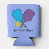 Pickleball Player Koelbox Blikjeskoeler (Achterkant)