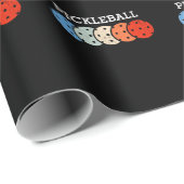 Pickleball Player Sportlover Cadeaupapier (Rol Hoek)