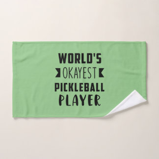 Pickleball Player's humoristische handdoek