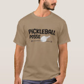 Pickleball Posse T-shirt (Voorkant)