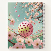 Pickleball Power Smash - Energie in beweging Notitieboek (Achterkant)