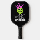 Pickleball Princess Bright Neon persoonlijk Pickleball Paddle (Voorkant)