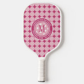 Pickleball Princess Custom Quote Name Initiaal Roz Pickleball Paddle (Achterkant)