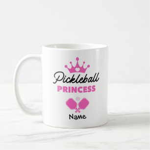 Pickleball Prinses Roze Persoonlijk Koffiemok
