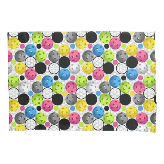 Pickleball Print Kussensloop (Voorkant)