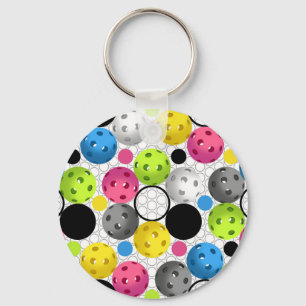 Pickleball Print Sleutelhanger