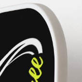 Pickleball Pulse — Love Every Rally Personalized Paddle (Links Detail)