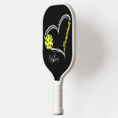Pickleball Pulse — Love Every Rally Personalized Pickleball Paddle (Links)