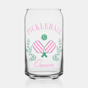 Pickleball Queen Blikvorm Glas