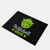 Pickleball Queen Funny Pickle Ball Queen Deurmat (Schuin)