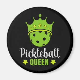 Pickleball Queen Funny Pickle Ball Queen Magneet