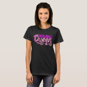 Pickleball Queen Funny Pickleball Player Gift T-shirt (Voorkant volledig)