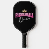 Pickleball Queen Gold Crown Pickleball Paddle (Achterkant)