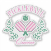Pickleball Queen Sticker (Voorkant)