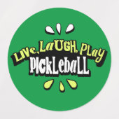 Pickleball Quote Labels (Design 2)