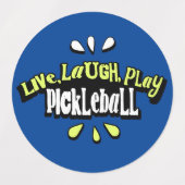 Pickleball Quote Labels (Design 1)