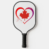 Pickleball Raquette de balle de la fête du Canada (Verso)