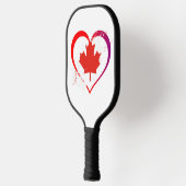Pickleball Raquette de balle de la fête du Canada (Gauche)