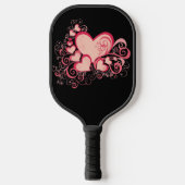 Pickleball Raquette de basket de la Saint-Valentin (Recto)