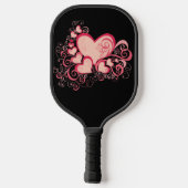 Pickleball Raquette de basket de la Saint-Valentin (Verso)