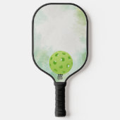 Pickleball Raquette de Pickle Ball verte (Recto)