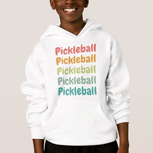 Pickleball Retro Pickleball Player (Devant)