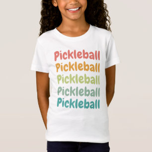 Pickleball Retro Pickleball Player T-shirt