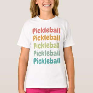 Pickleball Retro Pickleball Player T-shirt
