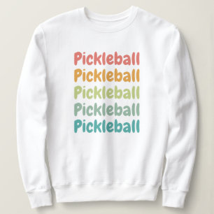 Pickleball Retro Pickleball Player Trui