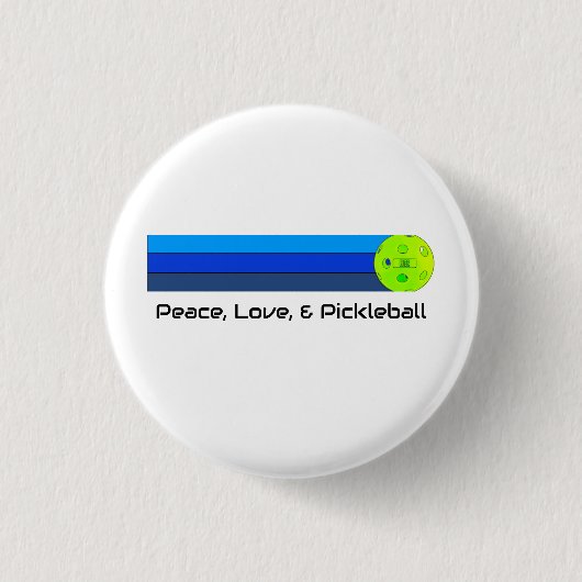 Pickleball Ronde Button 3,2 Cm (Voorkant)