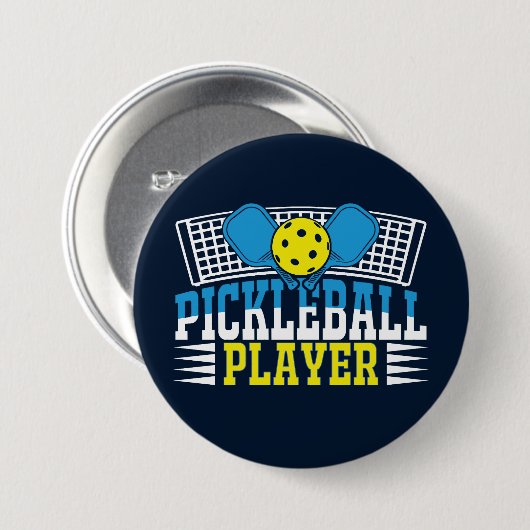 Pickleball Ronde Button 7,6 Cm (Voorkant /achterkant)