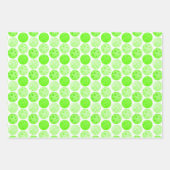 Pickleball Roze Groen Wit Pickleball Party Inpakpapier Vel (Voorkant 2)