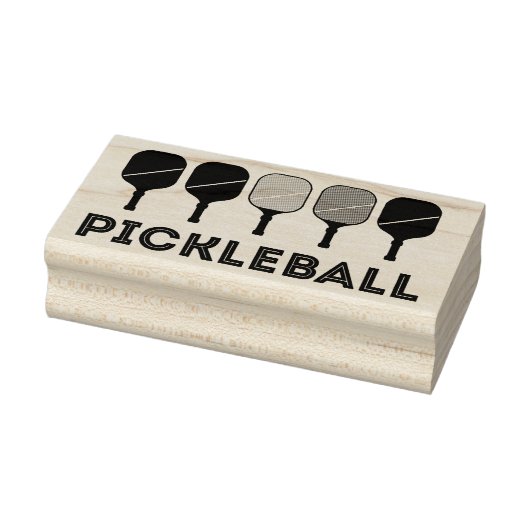 Pickleball Rubberstempel (Stempel)