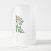 Pickleball Santa Big Dill Matglas Bierpul (Voorkant links)