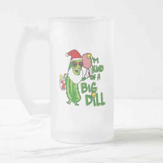 Pickleball Santa Big Dill Matglas Bierpul (Links)