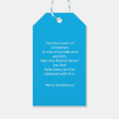 Pickleball 🎅 Santa Gift Labels Cadeaulabel (Achterkant)