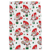 Pickleball Santa Medium Cadeauzakje (Voorkant)