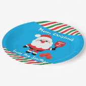 Pickleball 🎅 Santa Paper Bord (Gekanteld)