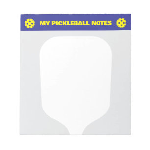 Pickleball score notitieblokken voor speler en coa