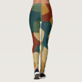 Pickleball Serge Poliakoff Style Leggings Motifs (Dos)