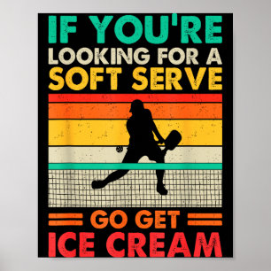 Pickleball shirt voor mannen vrouwen pickleball sp poster