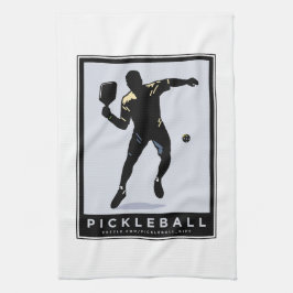 PICKLEBALL SILHOUET CLASSIC THEEDOEK