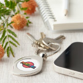 Pickleball Sleutelhanger (Zijkant)