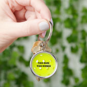 Pickleball-Sleutelhanger-ID Label-JOUW NAAM en -nu Sleutelhanger (Hand)