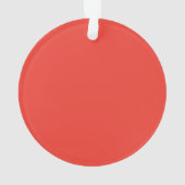 Pickleball Snowman Custom Holiday Acrylique Orneme (dos)